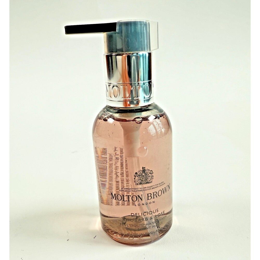 Molton Brown Rhubarb & Rose Body Wash 100ml Travel Size – New